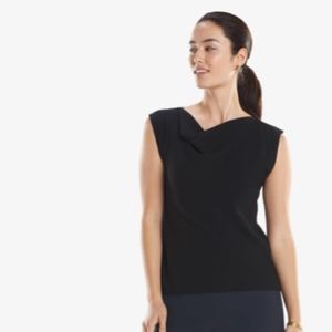 M.M.LaFleur Rowling Top in Black